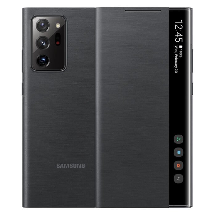 ⁦SAMSUNG N986 Note20 Ultra CLEAR VIEW FLIP CASE ORIGINAL⁩ - الصورة ⁦2⁩
