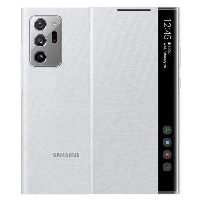 ⁦SAMSUNG N986 Note20 Ultra CLEAR VIEW FLIP CASE ORIGINAL⁩ - الصورة ⁦3⁩