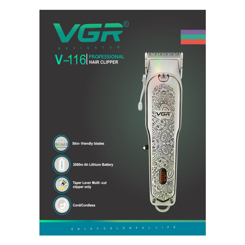 ⁦VGR NAVIGATOR V 116 PROFESSIONAL HAIR CLIPPER⁩ - الصورة ⁦4⁩