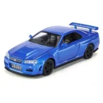 Cleo-TY Metal Car Nisasn GTR R34 HT1901 412A