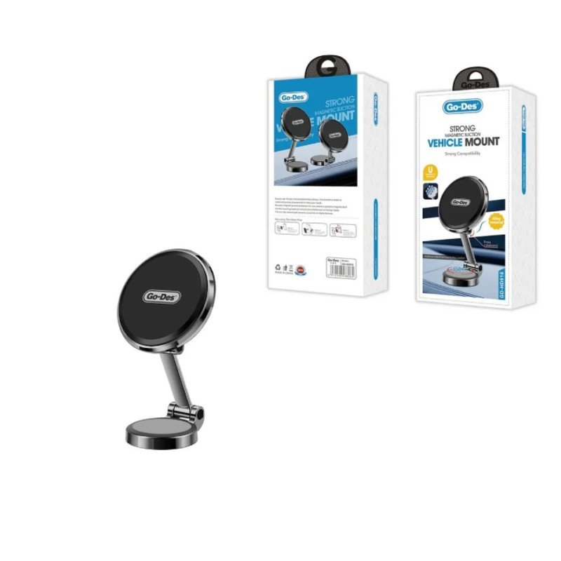 Go-des-Gd-hd918-Magnetic-Vehicle.jpg Go Des GD HD918 Magnetic Vehicle Mount Holder - الصورة 1
