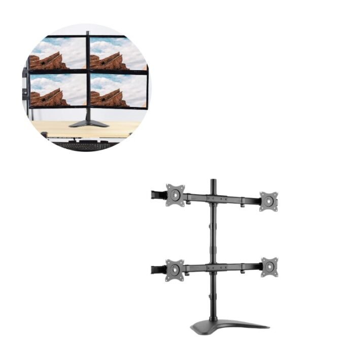 ⁦Newstar Ldt08T04 13"-27" Full Motion Monitor Desk Mount⁩ - الصورة ⁦1⁩