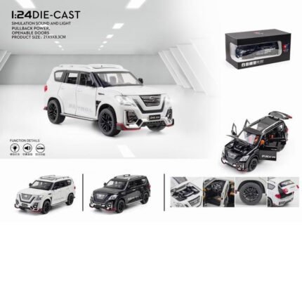 CHE ZHI HT-CZ136 DIE CAST PATROL CAR TOY