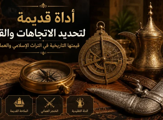 أداة قديمة لتحديد الاتجاهات والقبلة: قيمتها التاريخية في التراث الإسلامي والعماني