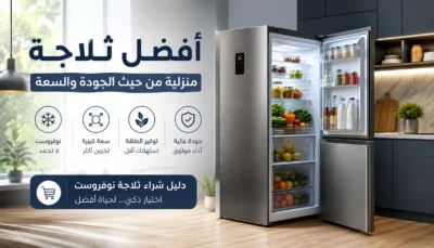 أفضل ثلاجة منزلية من حيث الجودة والسعة: دليل شامل للاختيار الذكي