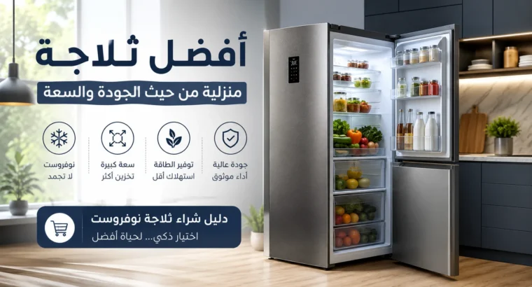 أفضل ثلاجة منزلية من حيث الجودة والسعة: دليل شامل للاختيار الذكي