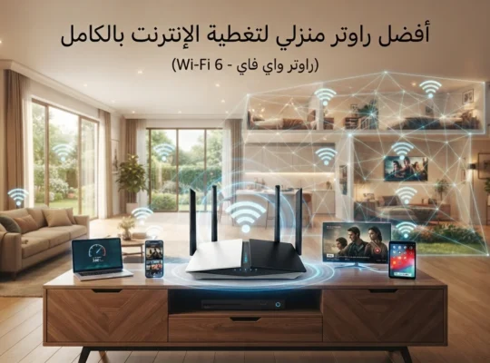 أفضل راوتر منزلي لتغطية الإنترنت بالكامل