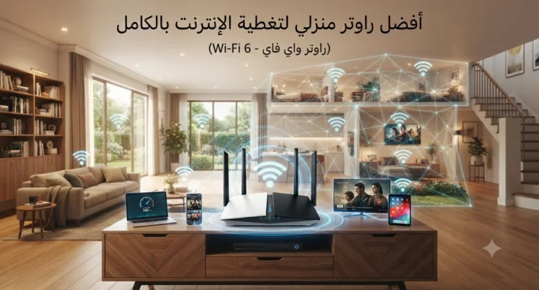 أفضل راوتر منزلي لتغطية الإنترنت بالكامل