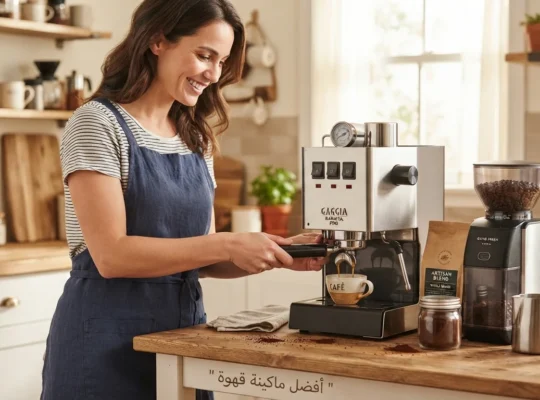 أفضل ماكينة قهوة منزلية للمبتدئين