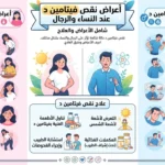 أعراض نقص فيتامين د عند النساء والرجال