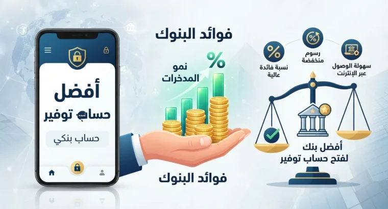أفضل بنك لفتح حساب توفير: كيف تختار أفضل حساب توفير يناسب احتياجاتك؟