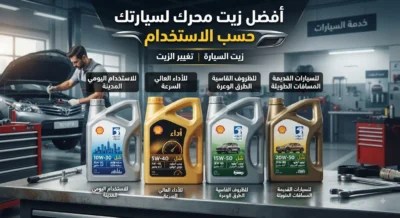 أفضل زيت محرك لسيارتك حسب الاستخدام