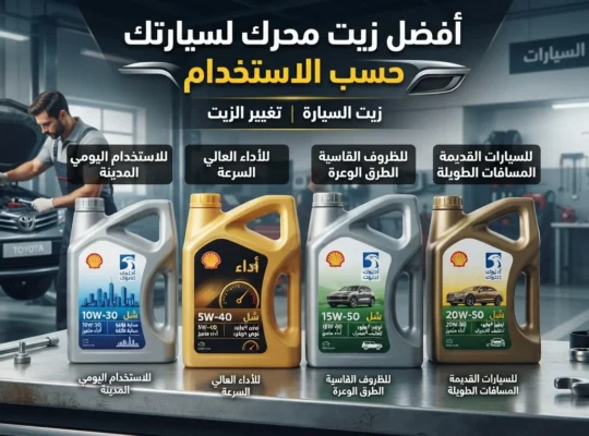 أفضل زيت محرك لسيارتك حسب الاستخدام