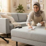 أفضل طريقة لتنظيف الكنب القماش
