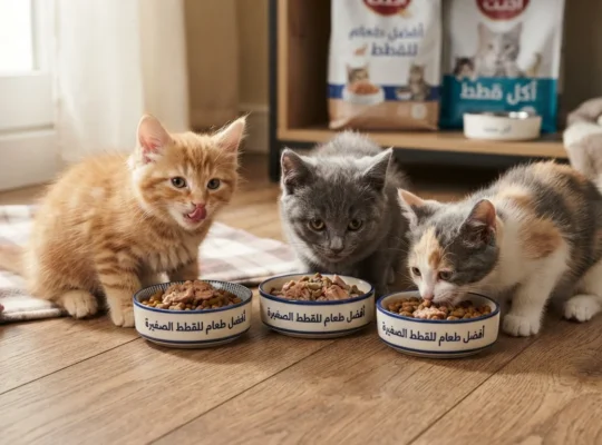 أفضل طعام للقطط الصغيرة