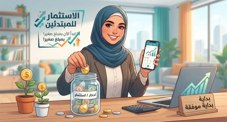 كيف تبدأ الاستثمار بمبلغ صغير؟ دليل شامل للمبتدئين لبناء أول خطة استثمار