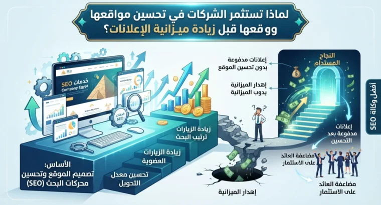 لماذا تستثمر الشركات في تحسين مواقعها قبل زيادة ميزانية الإعلانات؟